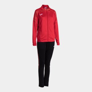 JOMA CHAMPIONSHIP VIII TRACKSUIT RED BLACK