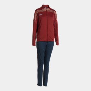 JOMA CHAMPIONSHIP VIII TRACKSUIT BURGUNDY DARK NAVY