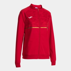 JOMA RECORD III FULL ZIP SWEATSHIRT RED