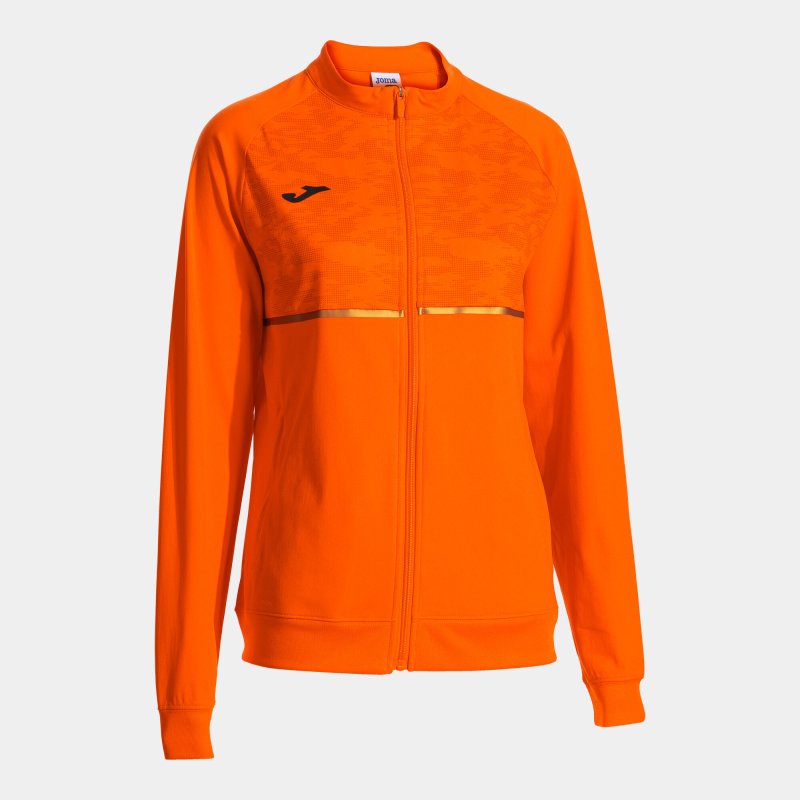 JOMA RECORD III FULL ZIP SWEATSHIRT ORANGE