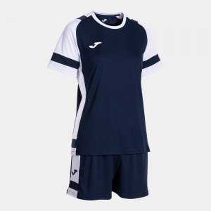 JOMA LIDER SET DARK NAVY WHITE