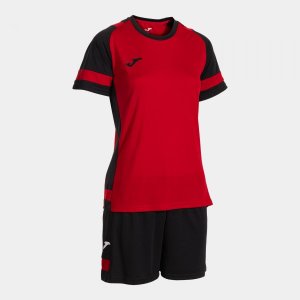 JOMA LIDER SET RED BLACK