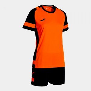 JOMA LIDER SET ORANGE BLACK