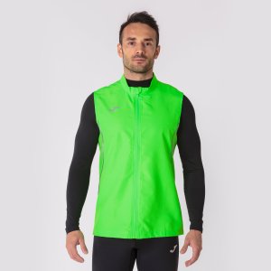 JOMA VEST RECORD II GREEN SLEEVELESS