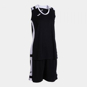 JOMA LIDER BASKET SET BLACK WHITE