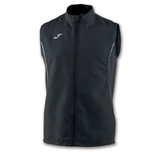 JOMA VEST RECORD III BLACK SLEEVELESS