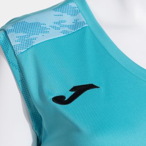 JOMA CHAMPIONSHIP VIII SLEEVELESS SHIRT FLUOR TURQUOISE