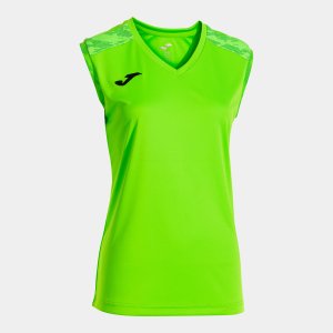 JOMA CHAMPIONSHIP VIII SLEEVELESS SHIRT FLUOR GREEN