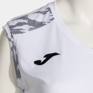 JOMA CHAMPIONSHIP VIII SLEEVELESS SHIRT WHITE