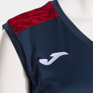 JOMA CHAMPIONSHIP VIII SLEEVELESS SHIRT DARK NAVY RED