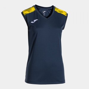 JOMA CHAMPIONSHIP VIII SLEEVELESS SHIRT DARK NAVY YELLOW