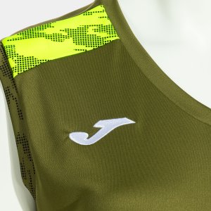 JOMA CHAMPIONSHIP VIII SLEEVELESS SHIRT GREEN FLUOR YELLOW