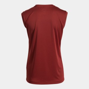 JOMA CHAMPIONSHIP VIII SLEEVELESS SHIRT BURGUNDY