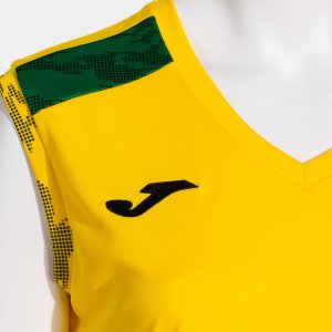 JOMA CHAMPIONSHIP VIII SLEEVELESS SHIRT YELLOW GREEN