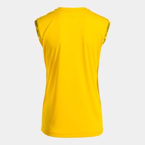 JOMA CHAMPIONSHIP VIII SLEEVELESS SHIRT YELLOW ROYAL BLUE