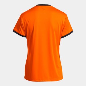 JOMA COMBI PREMIUM SHORT SLEEVE T-SHIRT ORANGE BLACK