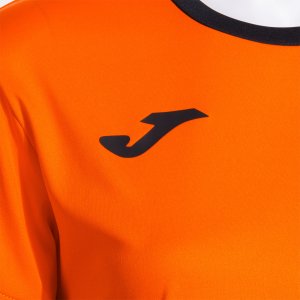 JOMA COMBI PREMIUM SHORT SLEEVE T-SHIRT ORANGE BLACK