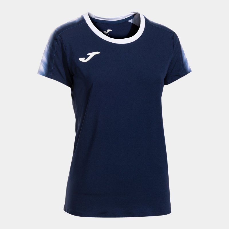 JOMA ELITE XI SHORT SLEEVE T-SHIRT DARK NAVY WHITE