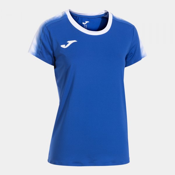 JOMA ELITE XI SHORT SLEEVE T-SHIRT ROYAL BLUE WHITE