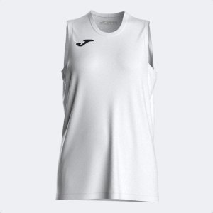 JOMA CANCHA SLEEVELESS SHIRT WHITE