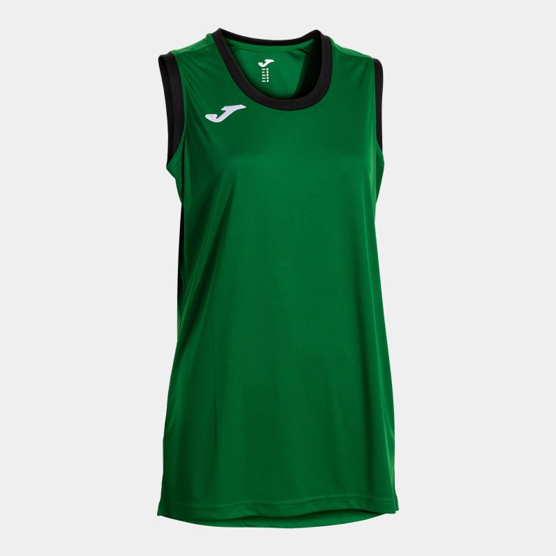 JOMA CANCHA SLEEVELESS SHIRT GREEN BLACK