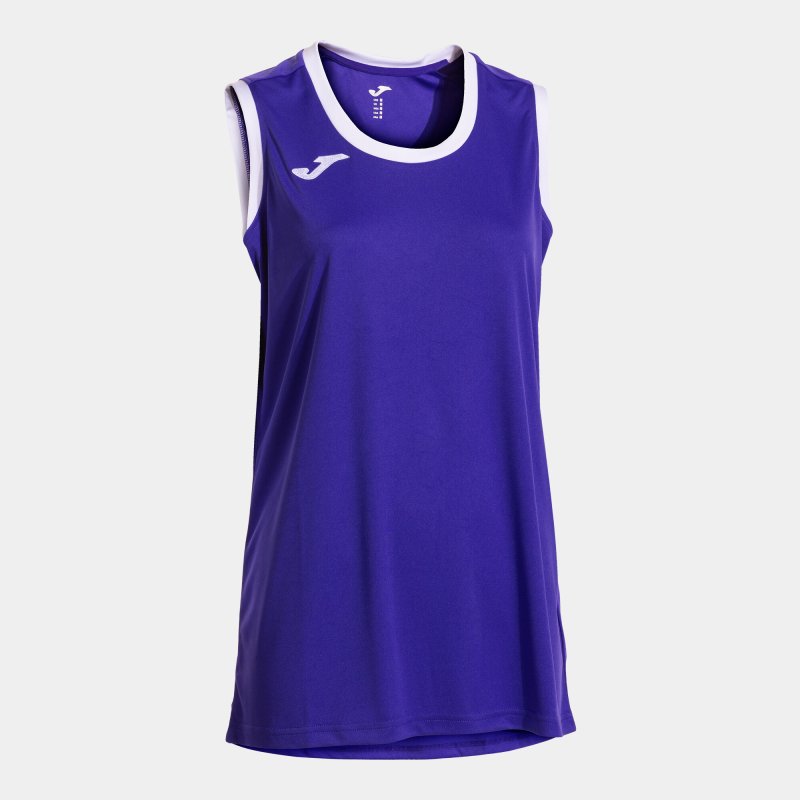 JOMA CANCHA SLEEVELESS SHIRT VIOLET WHITE