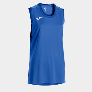 JOMA CANCHA SLEEVELESS SHIRT ROYAL BLUE DARK NAVY