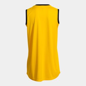 JOMA CANCHA SLEEVELESS SHIRT YELLOW BLACK