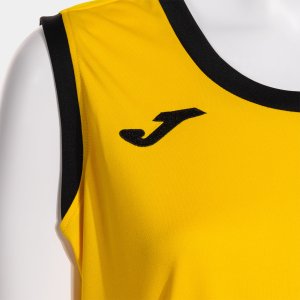 JOMA CANCHA SLEEVELESS SHIRT YELLOW BLACK