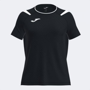JOMA DINAMO II SHORT SLEEVE T-SHIRT BLACK WHITE