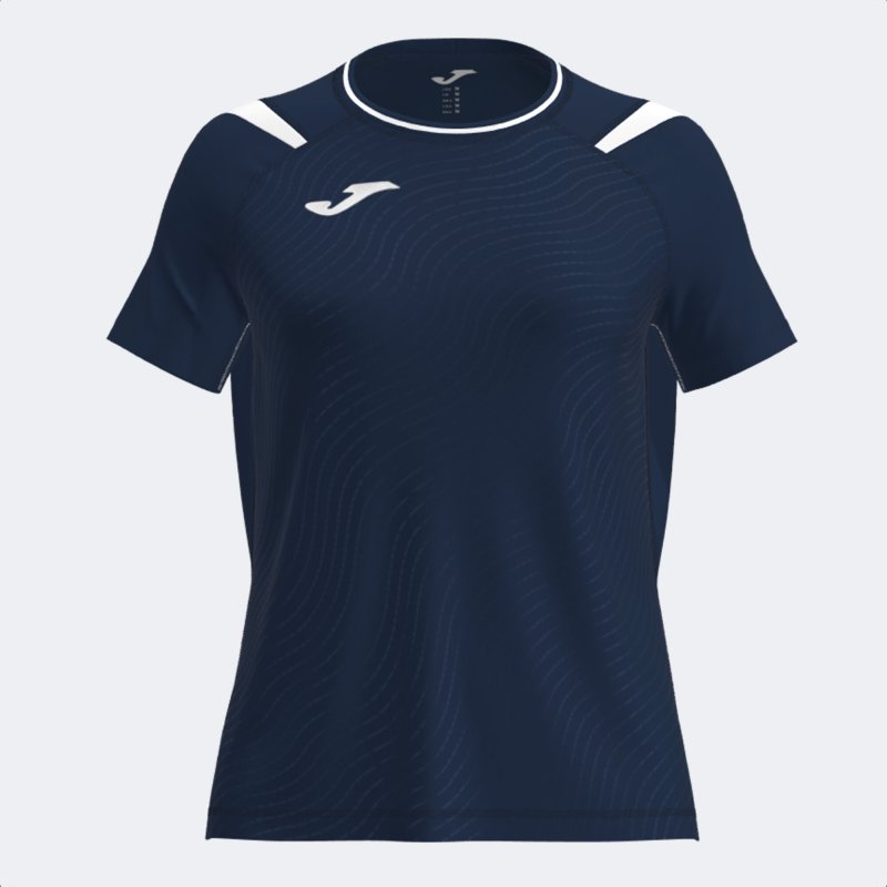 JOMA DINAMO II SHORT SLEEVE T-SHIRT DARK NAVY WHITE