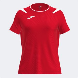 JOMA DINAMO II SHORT SLEEVE T-SHIRT RED WHITE