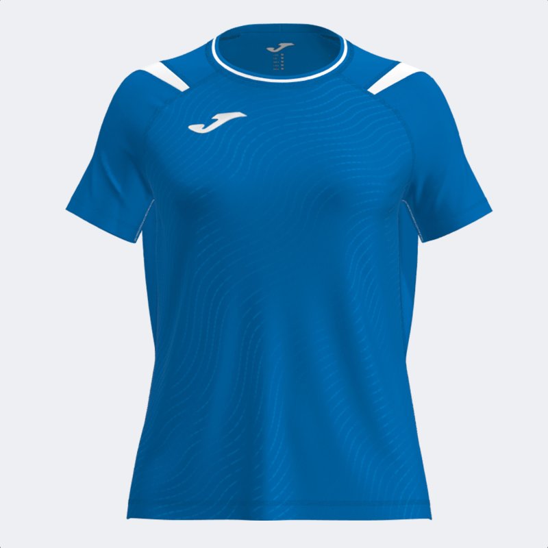 JOMA DINAMO II SHORT SLEEVE T-SHIRT ROYAL BLUE WHITE