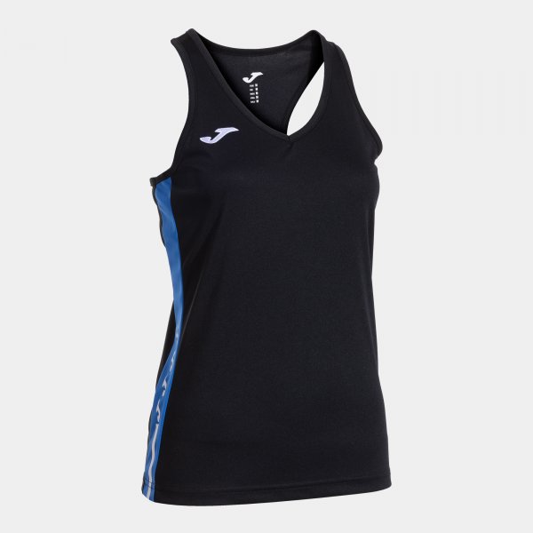 JOMA OLIMPIADA TANK TOP BLACK ROYAL BLUE