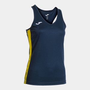 JOMA OLIMPIADA TANK TOP DARK NAVY YELLOW