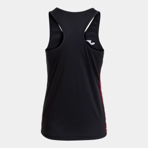 JOMA OLIMPIADA TANK TOP BLACK RED