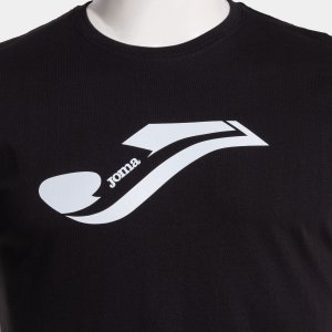 JOMA COMBI STREET SHORT SLEEVE T-SHIRT BLACK