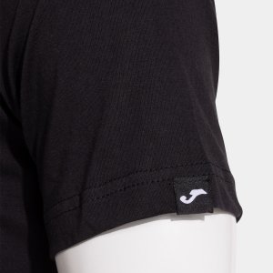 JOMA COMBI STREET SHORT SLEEVE T-SHIRT BLACK