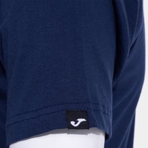 JOMA COMBI STREET SHORT SLEEVE T-SHIRT NAVY