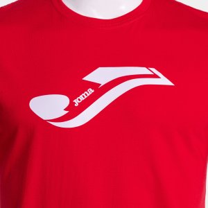JOMA COMBI STREET SHORT SLEEVE T-SHIRT RED