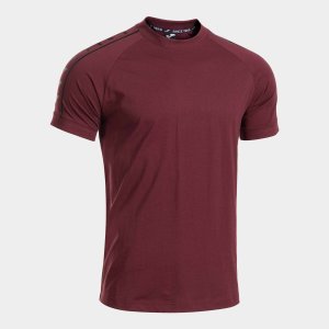 JOMA ICONO STREET SHORT SLEEVE T-SHIRT BURGUNDY