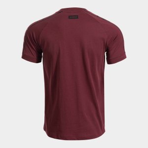 JOMA ICONO STREET SHORT SLEEVE T-SHIRT BURGUNDY