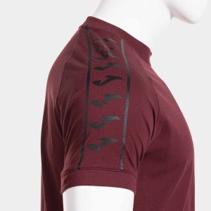 JOMA ICONO STREET SHORT SLEEVE T-SHIRT BURGUNDY