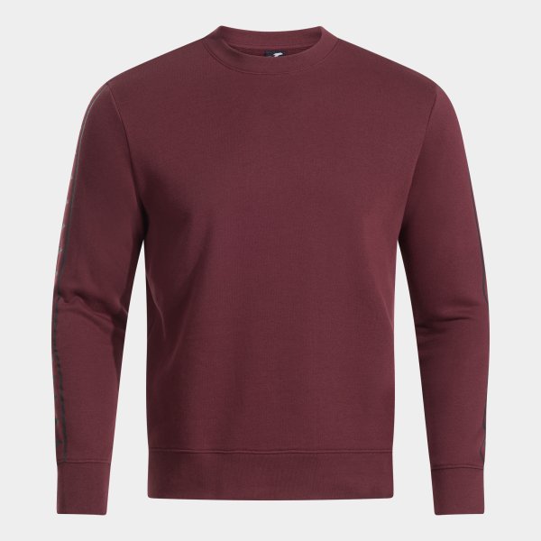 JOMA ICONO STREET SWEATSHIRT BURGUNDY BLACK