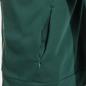 JOMA ICONO STREET ZIP-UP HOODIE GREEN BLACK