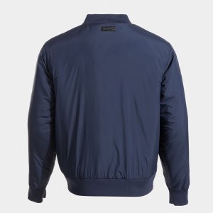 JOMA ICONO STREET BOMBER JACKET NAVY BLUE BLACK