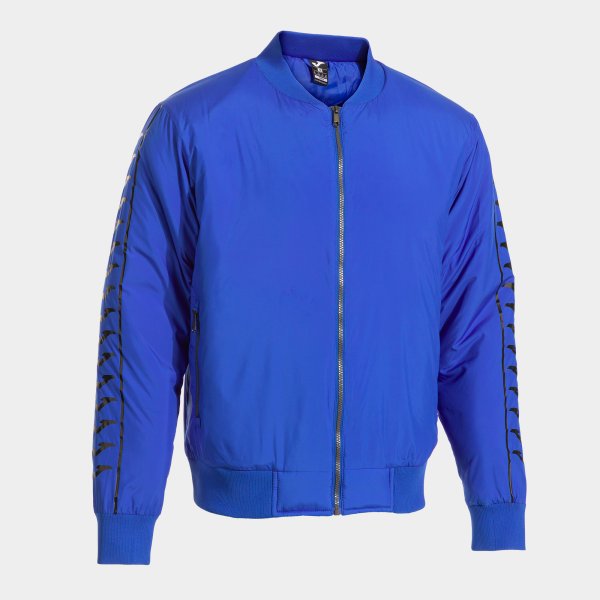 JOMA ICONO STREET BOMBER JACKET ROYAL BLUE BLACK