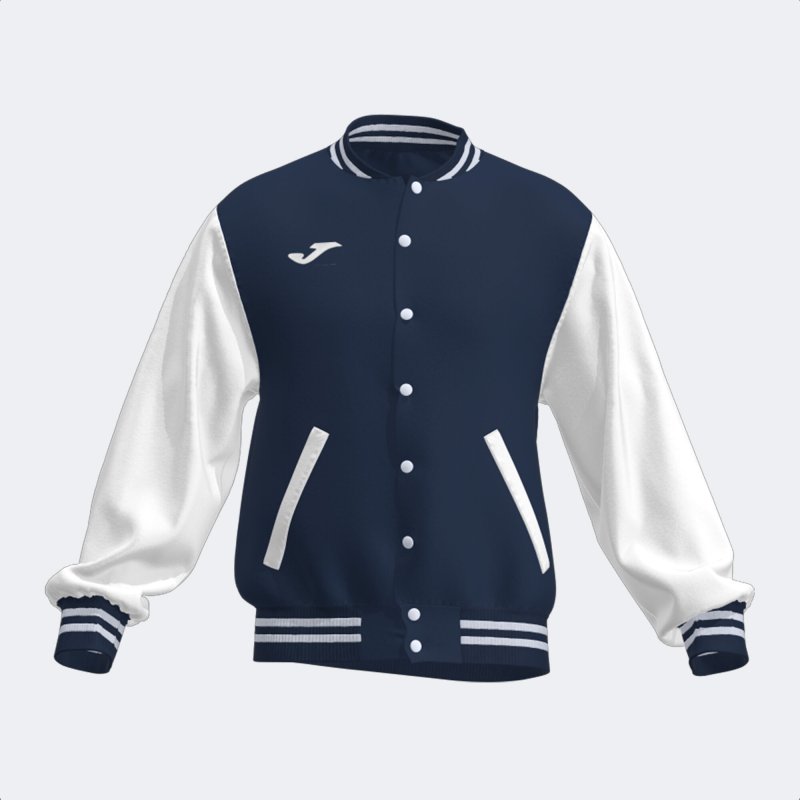 JOMA COMBI FULL ZIP SWEATSHIRT NAVY BLUE