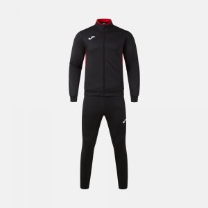 JOMA WINNER IV TRACKSUIT BLACK RED