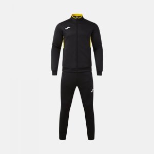 JOMA WINNER IV TRACKSUIT BLACK YELLOW